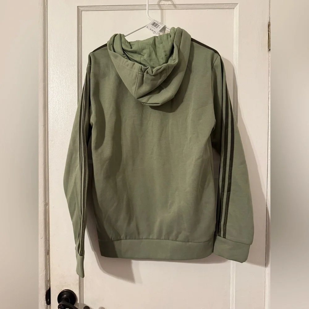 Adidas Men Green Hoodie Sz Small retail $65